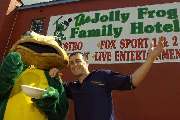 Jolly Frog_man and mascot_FB