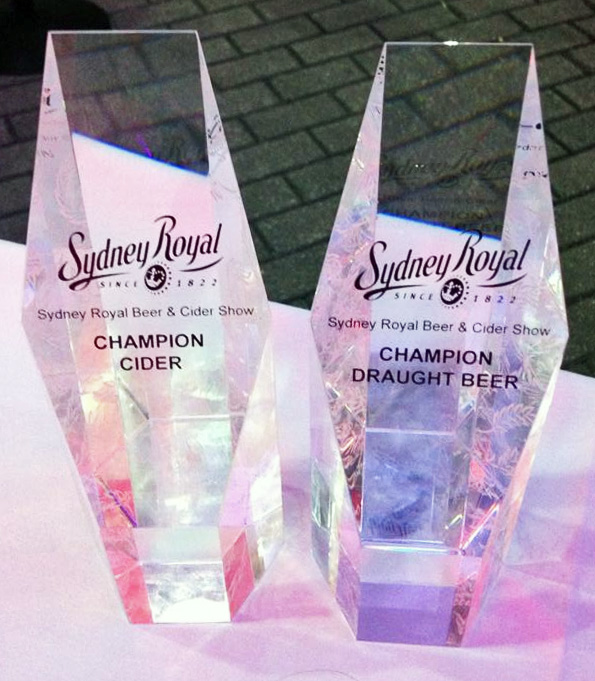 Sydney Brewery trophies Draught & Cider Champion_adj_crp_LR