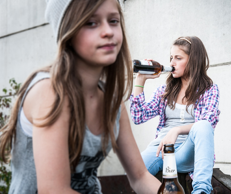 Teens Young Drink